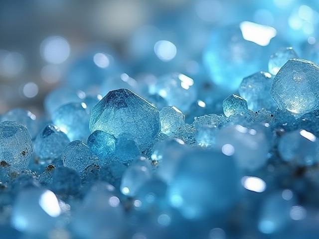 Detaljbilde av skinnende Larvikitt benkeplate