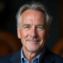 Portrett av Olav Nordheim, grunnlegger og hoveddesigner hos Larvikitt Design